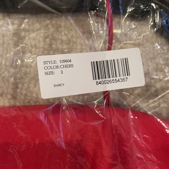 JAY GODREY DARCY GOWN IN RED - NWT